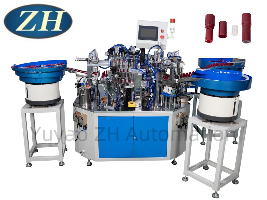 Awtomatikong Lipstick Tube Assembly Line Consistency