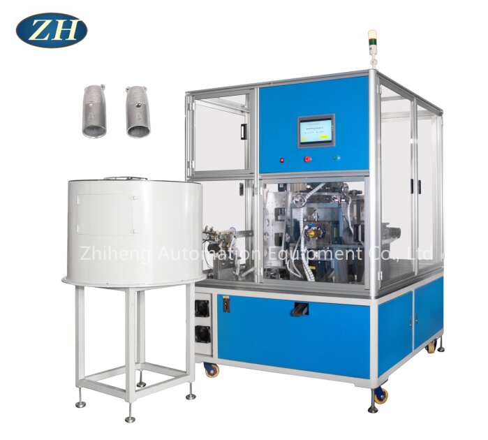 Awtomatikong Zinc Shell Edge Milling at Tapping Machine Line Mataas na Katumpakan