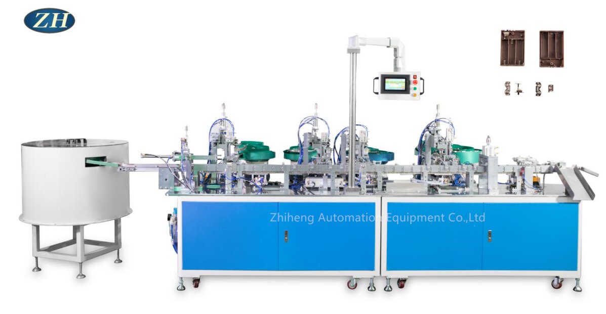 Battery Box Assembly Machine Mataas na Degree ng Automation Para sa Tatlong Baterya