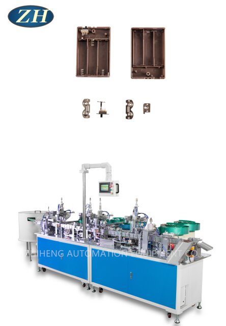 Battery Box Assembly Machine Awtomatikong Pagpapakain Para sa Tatlong Baterya