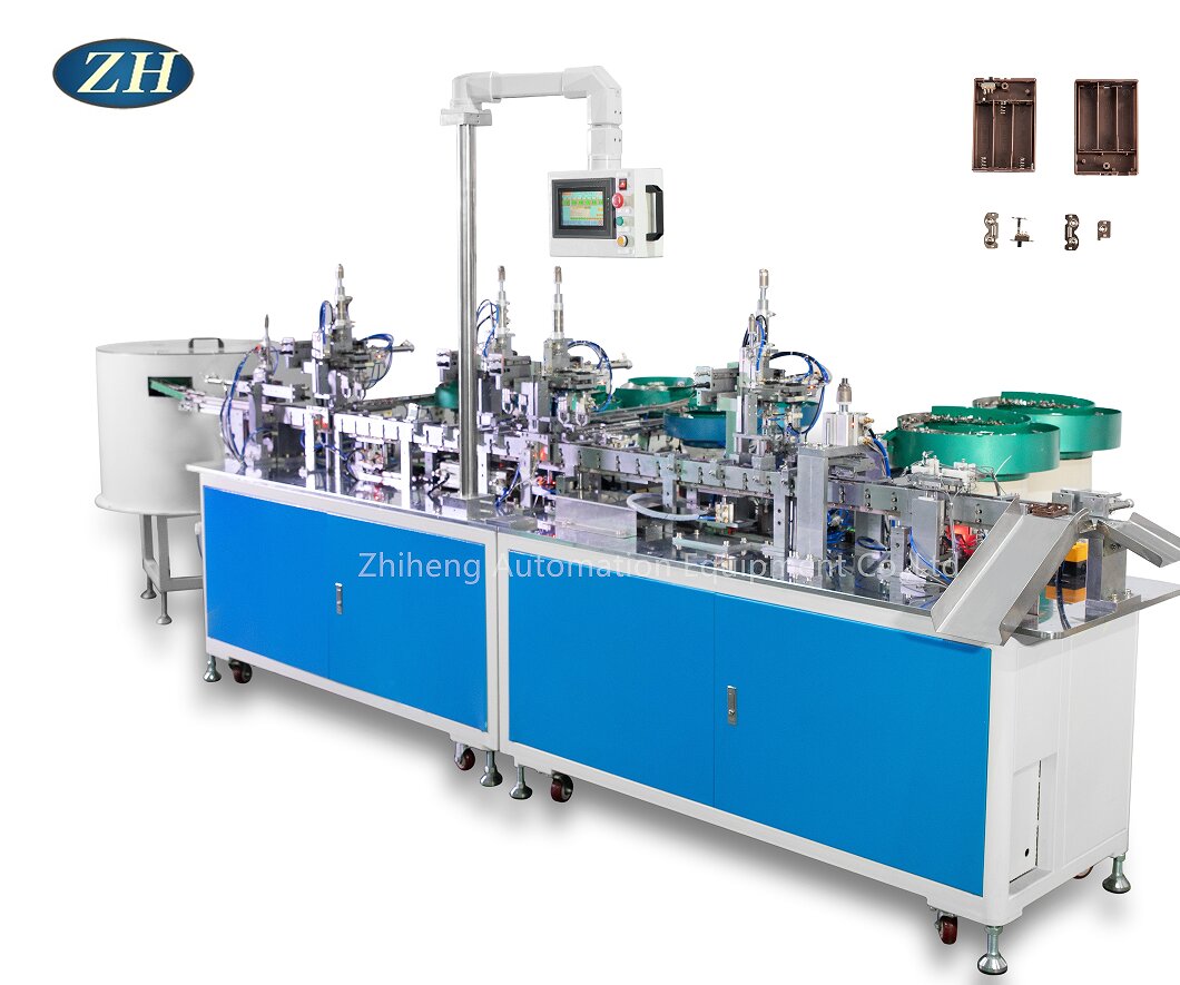 Baterya Box Assembly Machine Line Magandang seguridad para sa tatlong mga baterya