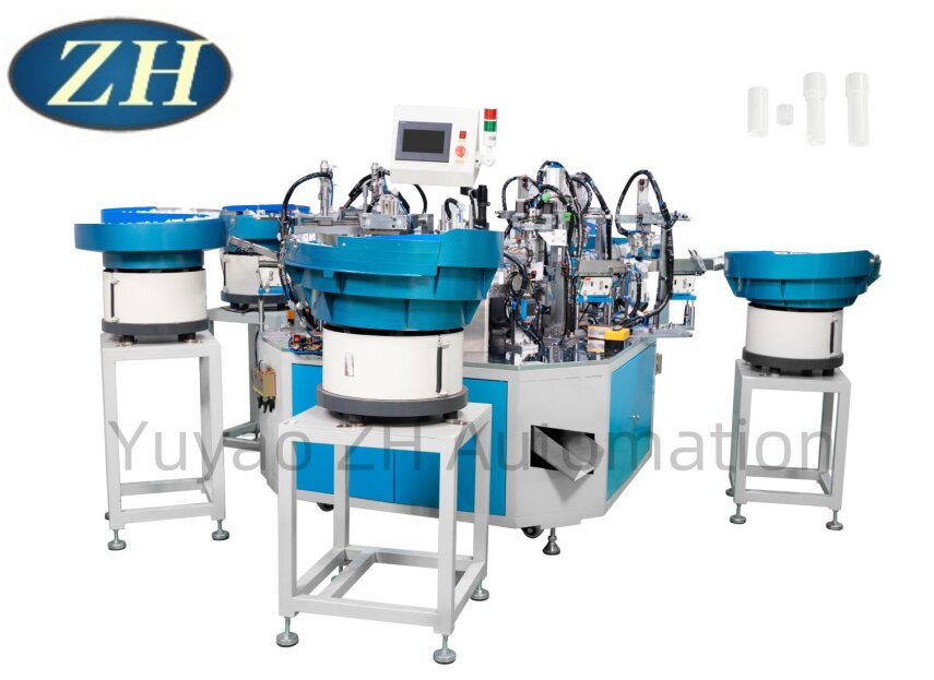 Ang Lipstick Tube Assembly Machine ay madaling mapanatili para sa apat na piraso
