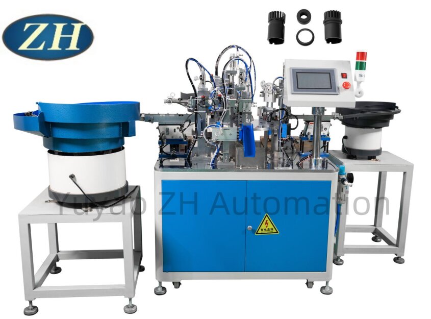 Power Line Chuck Automatic Assembly Machine High Efficiency