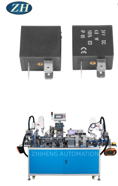 Solenoid Valve Coil Testing At Printing Machine Leakproofness