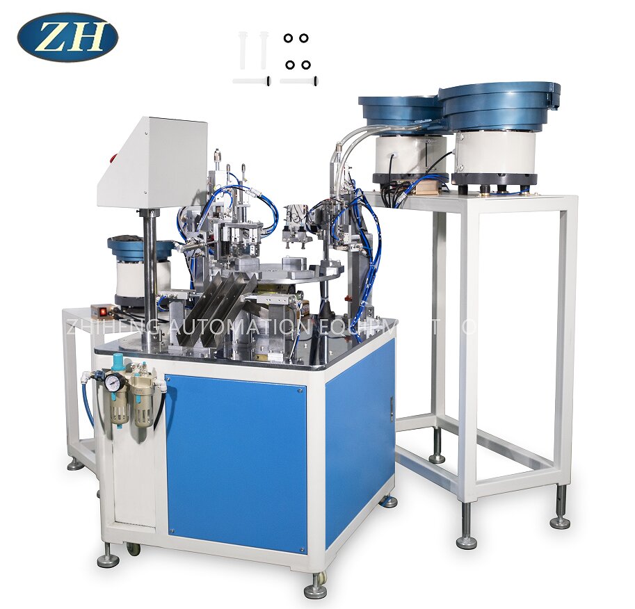White Rod Sealing Ring Awtomatikong Linya ng Assembly Line Magandang Seguridad