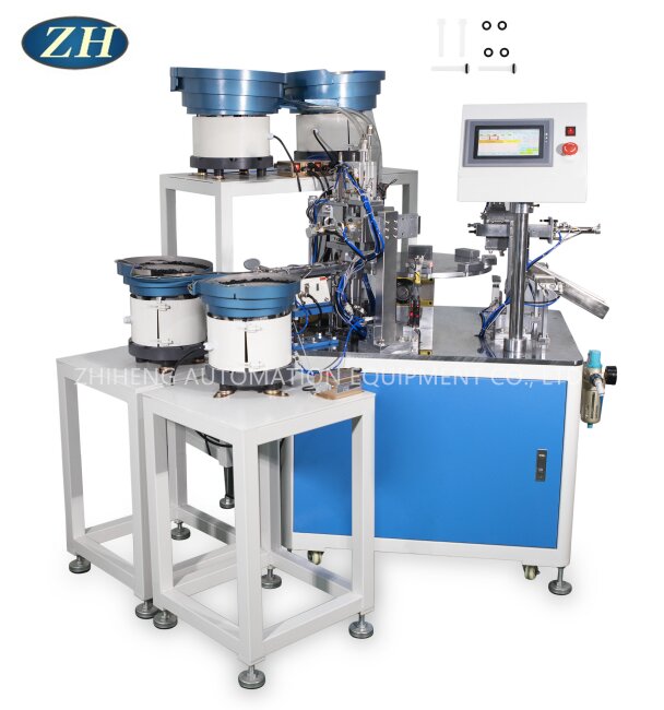 White Rod Sealing Ring Awtomatikong Assembly Machine Line Reliability